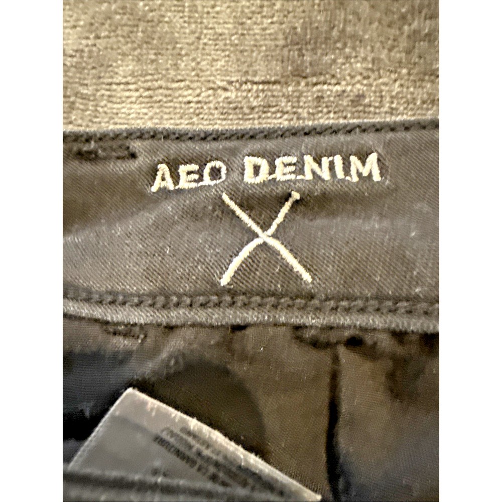 AMERICAN EAGLE Jeans Women’s Size 8 Black Hi Rise Jegging Super Stretch Denim - Picture 13 of 16